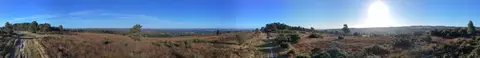 Photo: Gill's Lap (The Enchanted Place), a viewpoint near Hartfield in the High Weald, East Sussex, south east England.