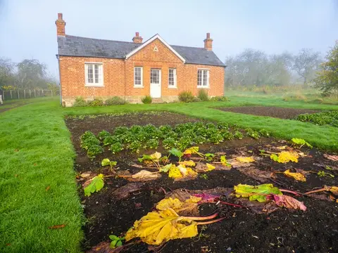 Photo of Rosedene, a house & garden near Chaddesley Corbett, Worcestershire, central England.