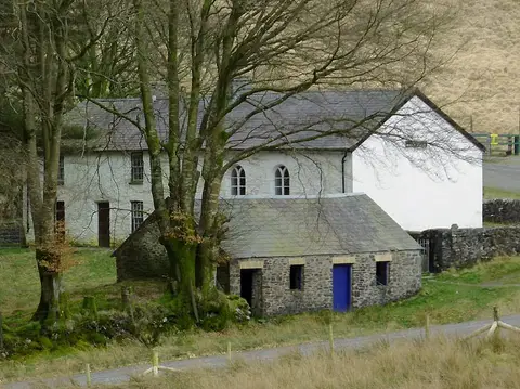 Photo of Capel Soar y Mynydd, a church near Llanddewi Brefi, Ceredigion, mid Wales.
