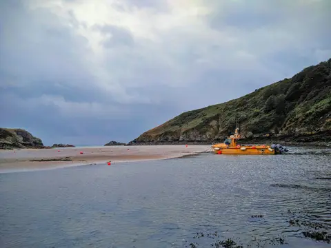 Photo of Solva, a village in Pembrokeshire, south west Wales.