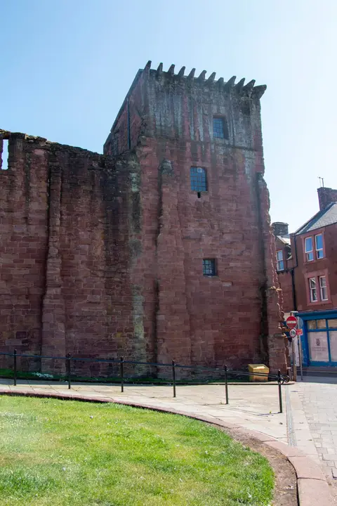 Photo of Arbroath, a village in the Angus, north east Scotland.