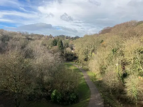 Photo of Jesmond Dene, a garden near Newcastle upon Tyne, Tyne and Wear, north east England.