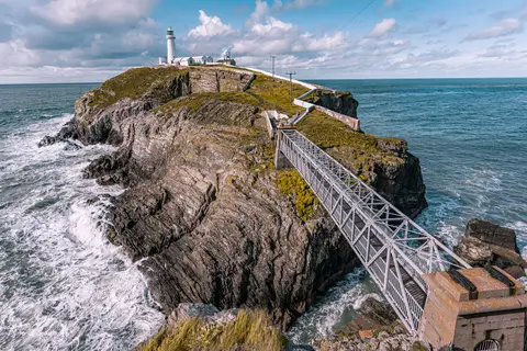 Photo of Anglesey, an island in Anglesey, north Wales.