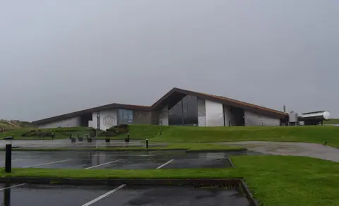 Photo of Lagg Distillery, a distillery near Kilmory, North Ayrshire, southern Scotland.