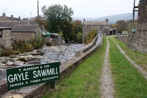 Photo of Gayle, a village in the Yorkshire Dales, North Yorkshire, northern England.