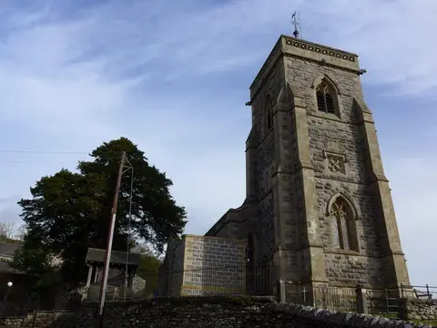 Photo of Crosthwaite, a village in the Lake District, Cumbria, north west England.