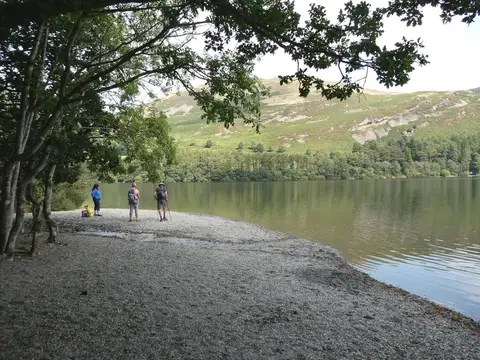Photo of Loweswater, a Lake near Lorton in the Lake District, Cumbria, north west England.