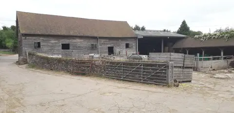 Photo of Newton Court Cider, a farm & farm shop near Leominster, Herefordshire, central England.
