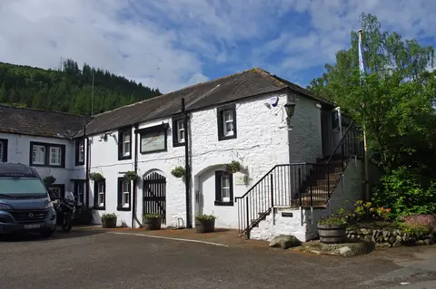 Photo of The Pheasant Inn, a pub near Bassenthwaite in the Lake District, Cumbria, north west England.