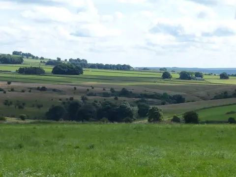 Photo of Monyash, a country estate near Over Haddon in the Peak District, Derbyshire, central England.