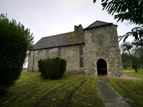 Photo of St John's Commandery, Swingfield, a preceptory near Elham, Kent, south east England.