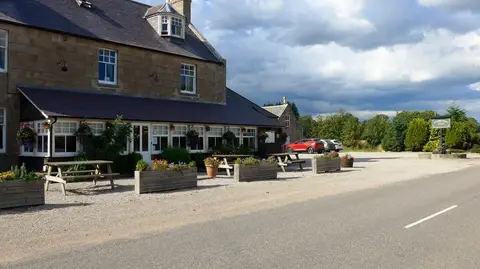 Photo of Kildrummy Inn, a pub in Aberdeenshire, north east Scotland.