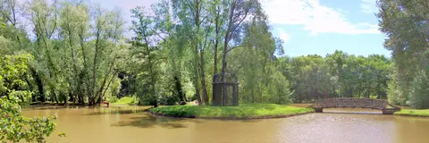 Photo of West Green House, a house & garden near Hartley Wintney, Hampshire, south east England.
