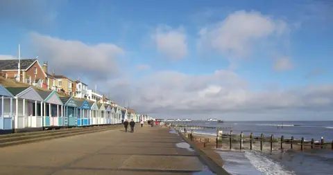Photo of Southwold, a village in Suffolk, eastern England.