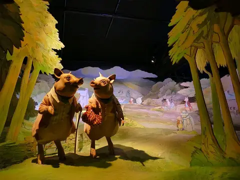 Photo of World of Beatrix Potter, a visitor attraction near Bowness-on-Windermere in the Lake District, Cumbria, north west England.