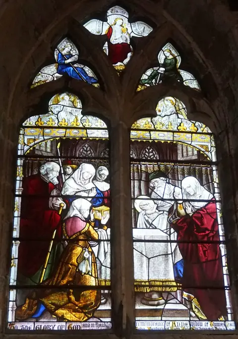 Photo of St Mary's Church (Astbury), a church in Cheshire, north west England.