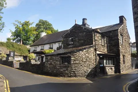 Photo of The Hole in t' Wall, a pub near Bowness-on-Windermere in the Lake District, Cumbria, north west England.