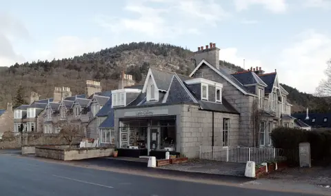 Photo of The Fish Shop, a restaurant near Ballater in the Cairngorms, Aberdeenshire, north east Scotland.