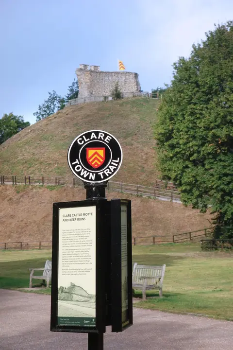 Photo of Clare Castle Country Park, a country park in Suffolk, eastern England.