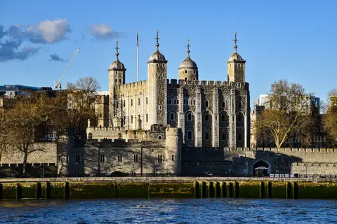 Photo of Tower of London, a castle in London, England.