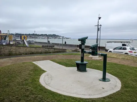 Photo of East Cowes, a swimming spot in the Isle of Wight, south east England.