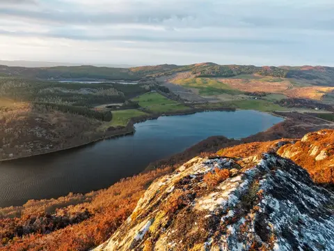 Photo of RSPB Loch Ruthven, a nature reserve near Tomatin, Highland, the Scottish Highlands and Islands.