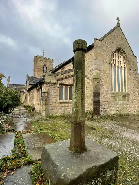 Photo of St Bartholomew's Church, Colne, a church in Lancashire, north west England.