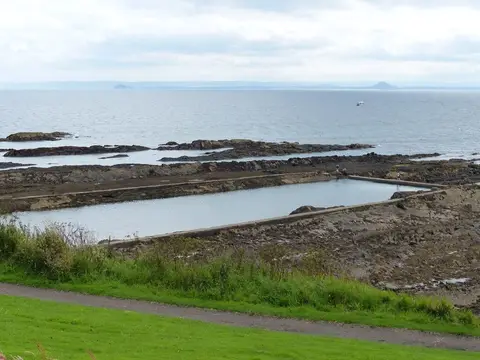 Photo of Pittenweem Tidal Pool, a sea pool in Fife, central Scotland.