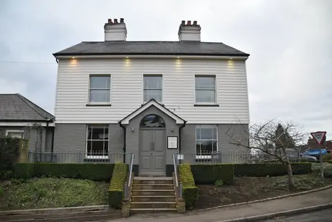 Photo of The Kentish Hare, a gastropub near Bidborough (near Tunbridge Wells) in the High Weald, Kent, south east England.