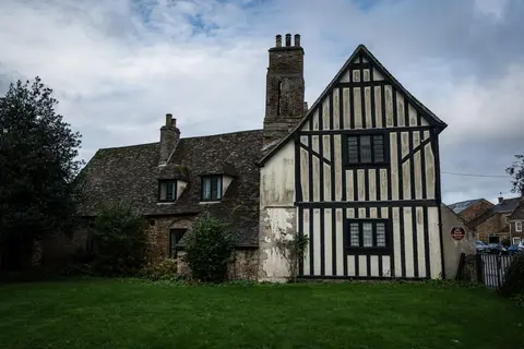Photo of Oliver Cromwell's House, a house near Ely, Cambridgeshire, eastern England.