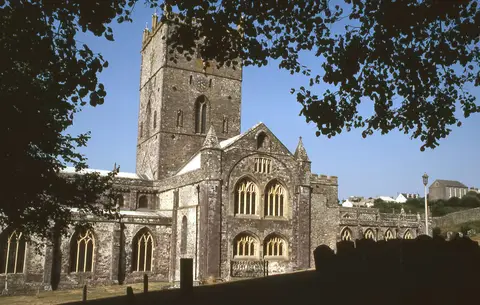 Photo of St Davids, a village in Pembrokeshire, south west Wales.