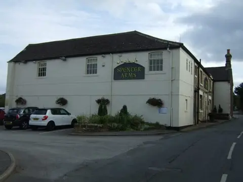 Photo of Spencer's Arms, a pub near Cawthorne, South Yorkshire, northern England.