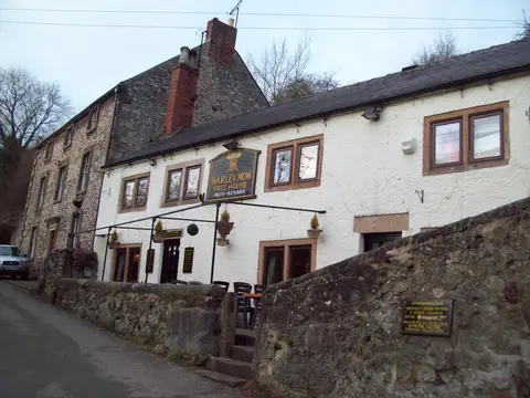 Photo of The Barley Mow (Bonsall), a pub in Derbyshire, central England.