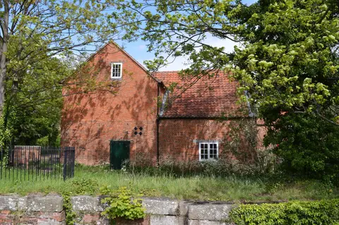 Photo of Cogglesford Watermill, a windmill near Sleaford, Lincolnshire, central England.