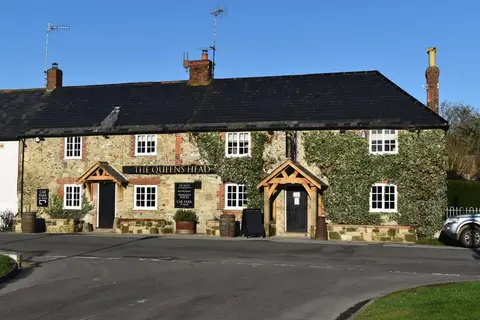Photo of Broad Chalke, a village in Wiltshire, south west England.
