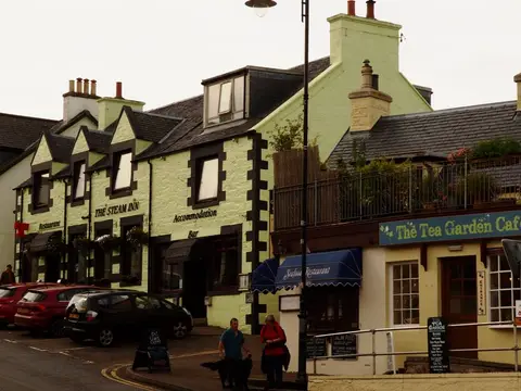 Photo of The Steam Inn, a pub near Mallaig, Highland, the Scottish Highlands and Islands.