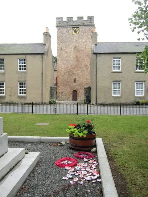 Photo of Monymusk, a village in Aberdeenshire, north east Scotland.