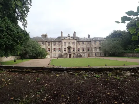 Photo of Newhailes, a garden near Musselburgh, East Lothian, central Scotland.