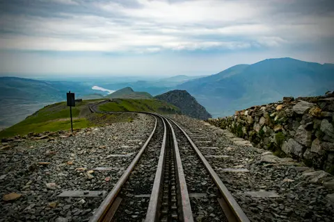 Photo of Snowdon Mountain Railway, a visitor attraction near Llanberis in Eryri, Gwynedd, north Wales.