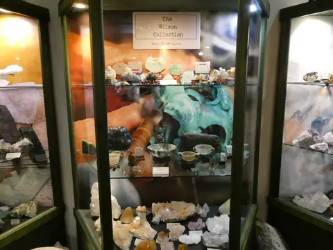 Photo of Gem Rock Museum, a visitor attraction near Creetown, Dumfries and Galloway, southern Scotland.
