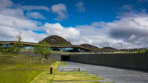 Photo of The Macallan Distillery, a distillery near Craigellachie, Moray, the Scottish Highlands and Islands.