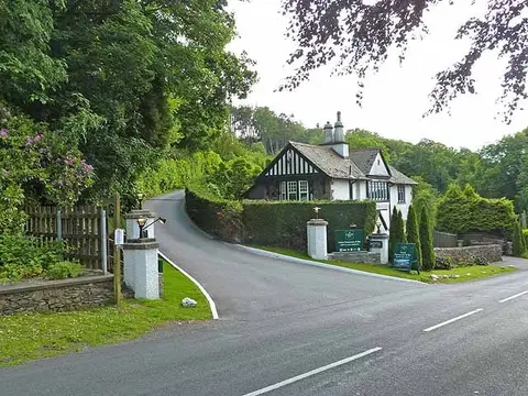 Photo of Hrishi at Gilpin Hotel, a restaurant near Crook in the Lake District, Cumbria, north west England.