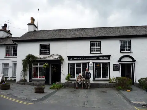 Photo of Beatrix Potter Gallery, a visitor attraction near Hawkshead in the Lake District, Cumbria, north west England.