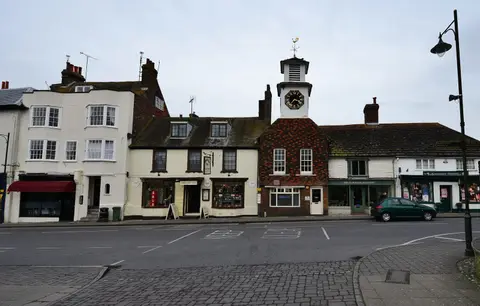 Photo of Steyning, a village in West Sussex, south east England.