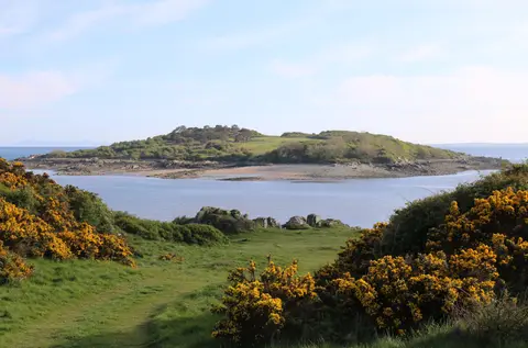Photo of Ardwall Isle, an island in Dumfries and Galloway, southern Scotland.