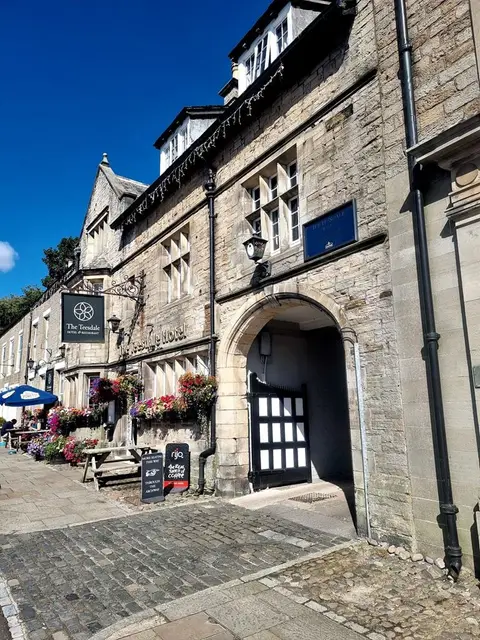 Photo of The Teesdale Hotel, a pub near Middleton-in-Teesdale, County Durham, north east England.