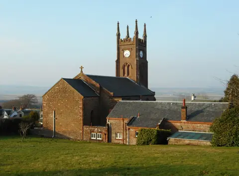 Photo of Kippen Parish Church, a church in Stirling, central Scotland.