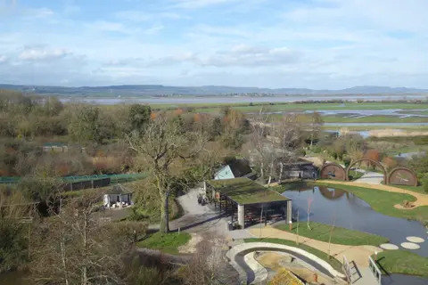 Photo of WWT Slimbridge, a nature reserve near Frampton on Severn, Gloucestershire, south west England.