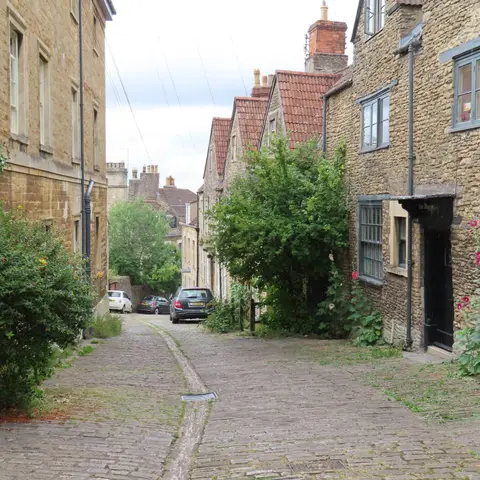 Photo of Frome, a village in Somerset, south west England.