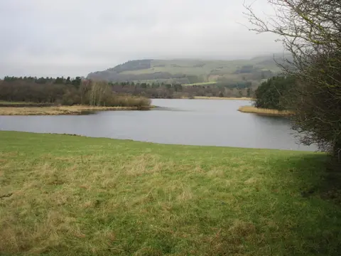 Photo of Loch Ore, a reservoir near Kinross, Fife, central Scotland.